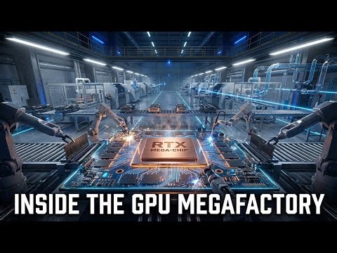 Inside the GPU Megafactory – How Gaming Graphics Cards Are Really Made (Full Process)