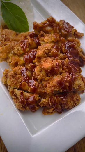 Crispy Chicken Tempura with Unagi Mayo Sauce Recipe