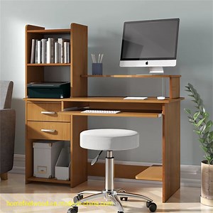 [Hot Item] Modern Home Furniture Wooden Home Computer Table Desk for Laptop (HF-WF04134)
