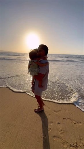 Beach Walk with Kids: A Serene Family Moment