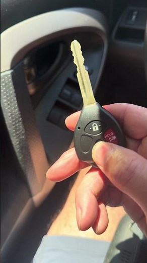 2007 Toyota RAV4, new remote key not in instructional video #allockandkeyco #locksmithlife ￼