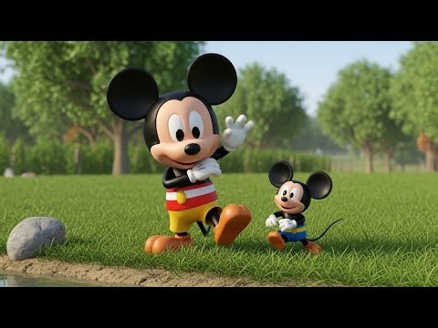 “A Day of Fun! Cute Mouse Couple Picnic | 3D Animated Short”