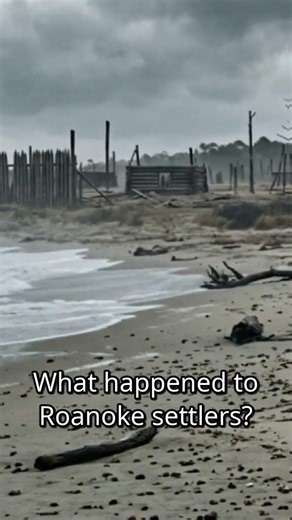 What happened to Roanoke settlers? #Shorts
