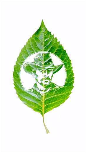 Photoshop 2025 Hack: Leaf Carving Effect in Seconds!
