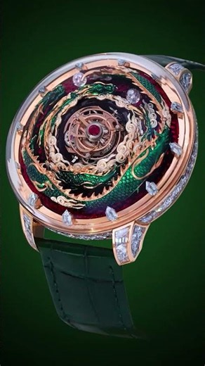 The Jacob & Co. Mystery Tourbillon Double Dragon #shorts