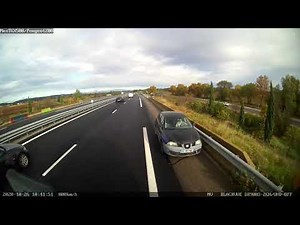 VOITURE A CONTRESENS SUR AUTOROUTE FRANCE