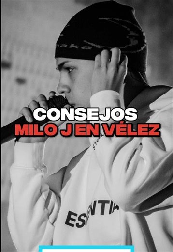 3 consejos para el show de Milo J en Vélez #miloj #trapargentino | milo j bzrp session