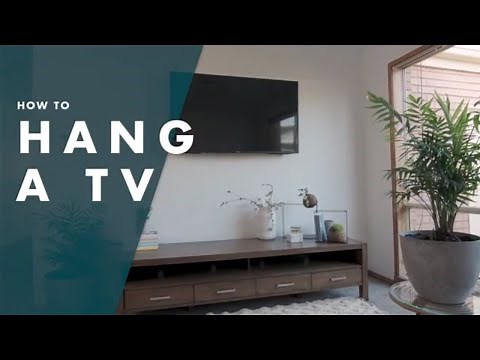 How To Wall Mount A TV - Bunnings Warehouse