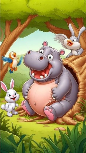 Hippo Comedy Short You Can’t Miss 😂#shorts