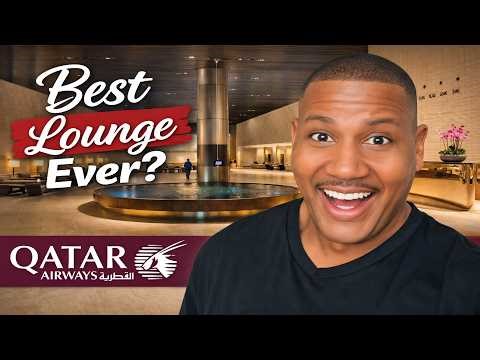 Inside Qatar Airways’ SECRET First Class Lounge