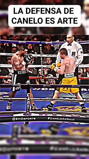 🫨LA DEFENSA DE CANELO ES ARTE🥊 #boxeo #boxingtraining #Canelo #knockout #parati | Puños de Acero