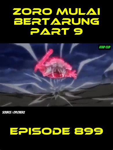 Luffy zoro vs hawkins Part 9 #onepiece #anime #videos #clip | Atap Clip