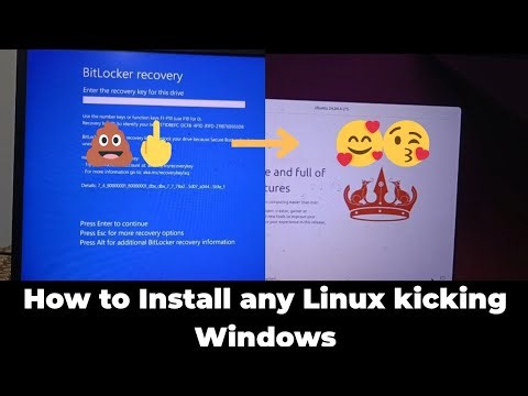 Installing LINUX On a LENOVO IdeaPad Windows PC