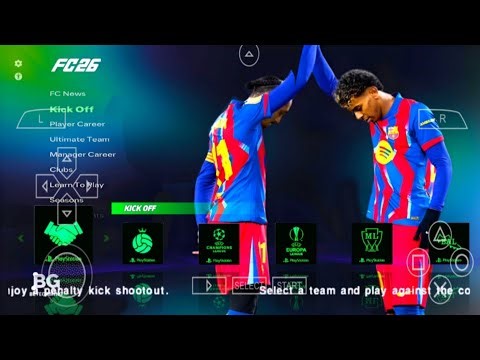 EA SPORTS FC 2026 PPSSPP ORIGINAL ISO DOWNLOAD EA FC 2026 PSP FULL KITS 26 & TRANSFERS 4K GRAPHICS