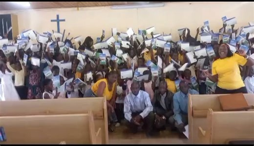 Recent graduates from The Greatest Journey discipleship program in South Africa REJOICE! 🎓 We praise God for this group of disciples as they share the Good News with their friends and family. | Operation Christmas Child