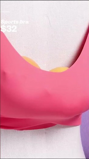 5$ vs 32$ SPORTS BRA TESTING 🍊 #shorts