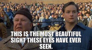 This is the most beautiful sight these eyes have ever seen.