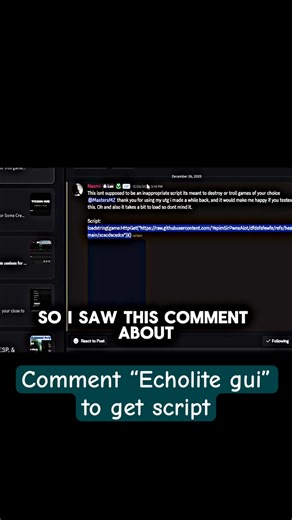 RBXrebel on Instagram: "(OP) Roblox Echolite FE GUI Script 📜 PASTEBIN + NO KEY! (New)"