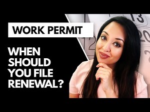 Work Permit Renewal: When Should You Submit Your Application to Renew your EAD?