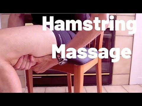 Hamstring Self-Massage: Do It while You View It