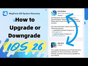 How to Upgrade or Downgrade iOS 26 [100 % Work]