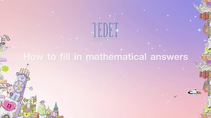 After we have introduced the instructions of how to fill in answer on the answer sheet in Thai version, TEDET finally has the evaluation test in for mathematics in English version. We provide the VDO for the instruction of how to fill in mathematical answer on the answer sheet. We hope this VDO help all students to be able to understand more. Students can also download the example of answer sheet to practice before the test date on this coming Sunday September 2nd, 2018. Download example of the 