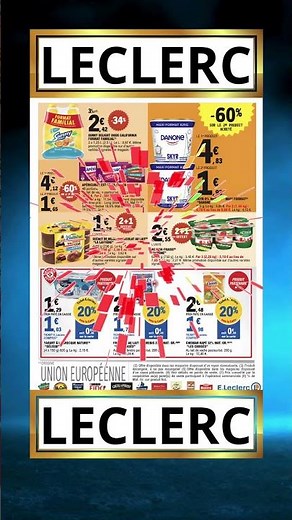 🔥 Catalogue LECLERC du 24/06/25 au 05/07/25 Bons Plans, Promos #leclerc #promo Arrivage Leclerc