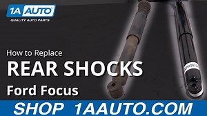 How to Replace Rear Shock 2000-07 Ford Focus