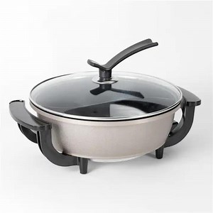 [Hot Item] Factory Direct Sales Electric Hot Pot Outddoor Non-Slip Multi-Function Cooking Pot Kitchen Appliance