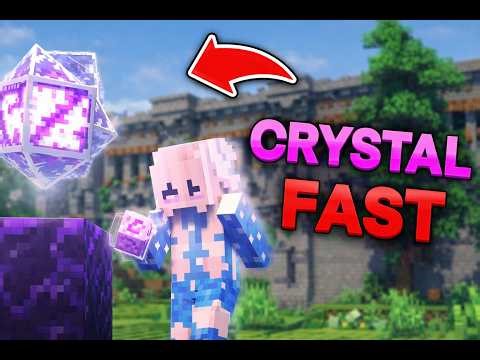 How to Crystal FAST in Minecraft PvP Insane Tip!