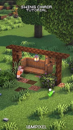 How to Make a Minecraft Swing Chair: Step-by-Step Tutorial