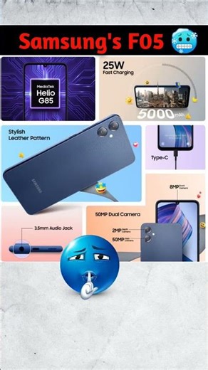 Samsung's F05 #🔥 Low prices Mobile🔥#🔥compact Phone# 😱 Tranding Phone 🔥🔥💯