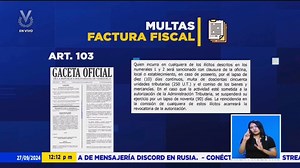 9.5K views · 49 reactions | La factura fiscal es un registro de control esencial para la compra y venta de bienes o servicios, tal como lo establece la ley. Sin embargo, en ocasiones, esta práctica financiera se pasa por alto. : Diana Vásquez (@dianavasquez). ¡Active el sonido! #NoticiasVenevision #Venevision #28Sep | Noticiero Venevision | Facebook
