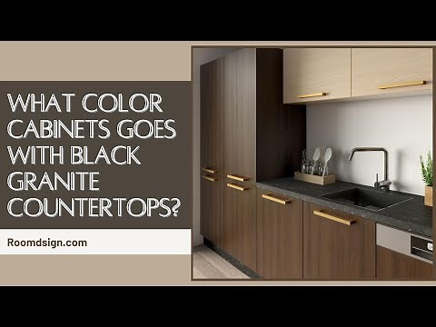 Cabinet Ideas for Kitchen with Black Granite Countertops