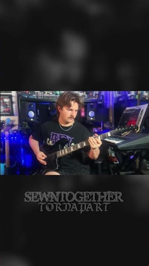 New Bad Omens rips #badomens #leftforgood #guitarcover #newsong #metalcore #guitartabs