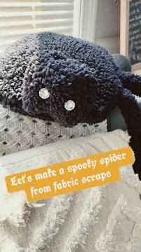 Fall crafts from fabric scraps #cottagecore #sewing #crafts #fall #homedecor #cozy #diy #halloween