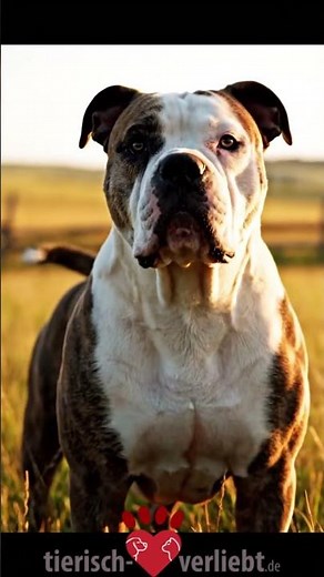 American Bulldog | Kraftvolle Hunderasse in ländlicher Landschaft – Kurzvideo