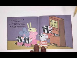 Peppa Pig. Peppers first sleepover read aloud bedtime stories in an English accent.