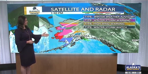 The stormy start to spring in Alaska