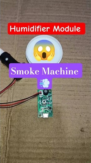 Ye Chhota Module Pani Ko Smoke Bana Deta Hai ☁️😱 #shorts #humidifiermodule