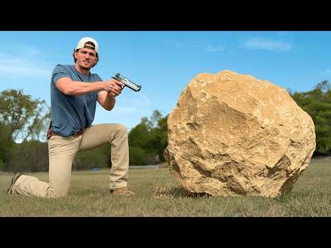 Can a Boulder Stop a 50 Cal Sniper Rifle?