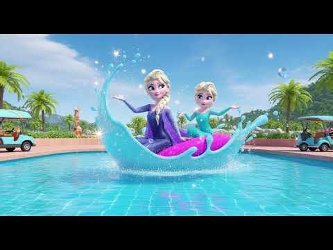 Glitter Wave Pool Dance — Elsa’s Sparkly Swim Adventure