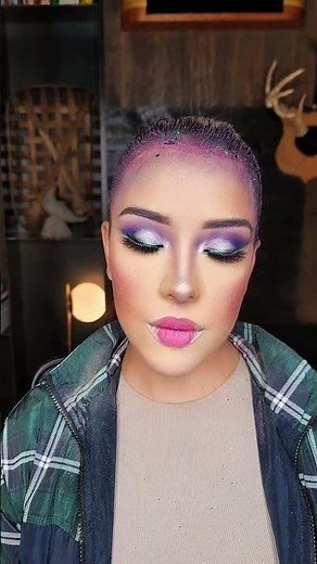 Sexy Rainbow Fish 🐠✨ | Colorful & Glam Halloween Makeup Look | Maquillaje de Sirena Arcoíris 💄🌈