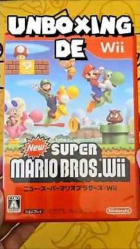 Unboxing de New Super Mario Bros Wii Japonés #NewSuperMarioBros #Wii #Nintendo #MarioBros