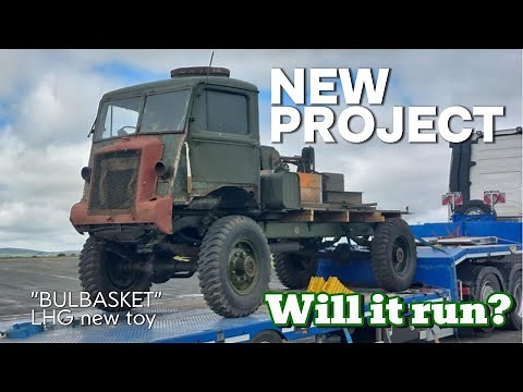 BUILT LIKE A TANK!!! WW2 Bedford QL army lorry Project will it run?