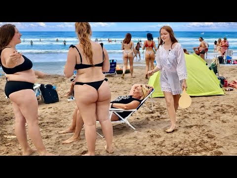 🇦🇷 Mar Del Plata Beach Argentina Atlantic Power