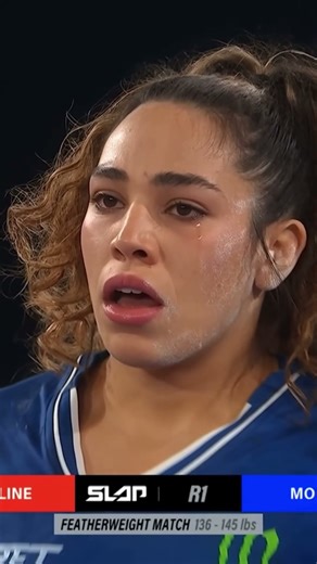 She Cried… and Still KO’d Her Opponent 😭👋💥 #slapbattles #ufc