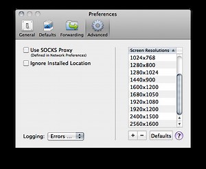 Custom Screen Resolutions Mac Remote Desktop Microsoft