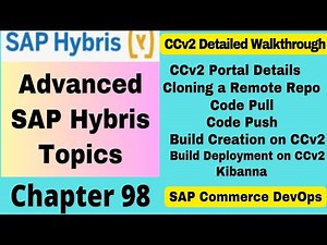 ccv2 sap hybris | hybris ccv2 | sap commerce cloud tutorial | sap commerce cloud demo | DevOps