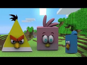 [3LAMESTUDIO Reupload] Minecraft Angry Birds DANCING(PART 2)